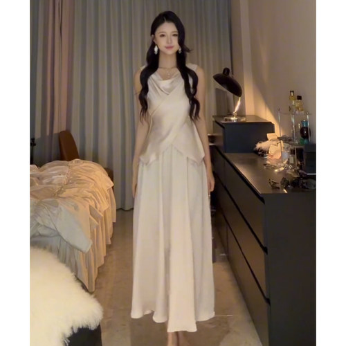 高级感小众女装夏两件套装