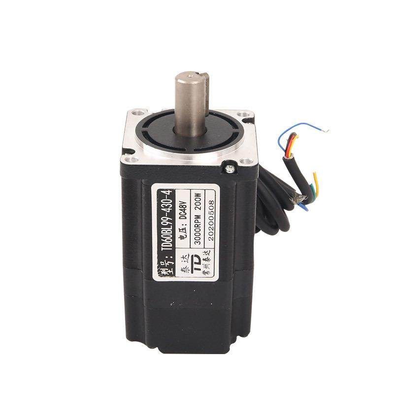 60/80/86/110低压无刷直流电机24V48V大功率/3000转780W1W2W3W