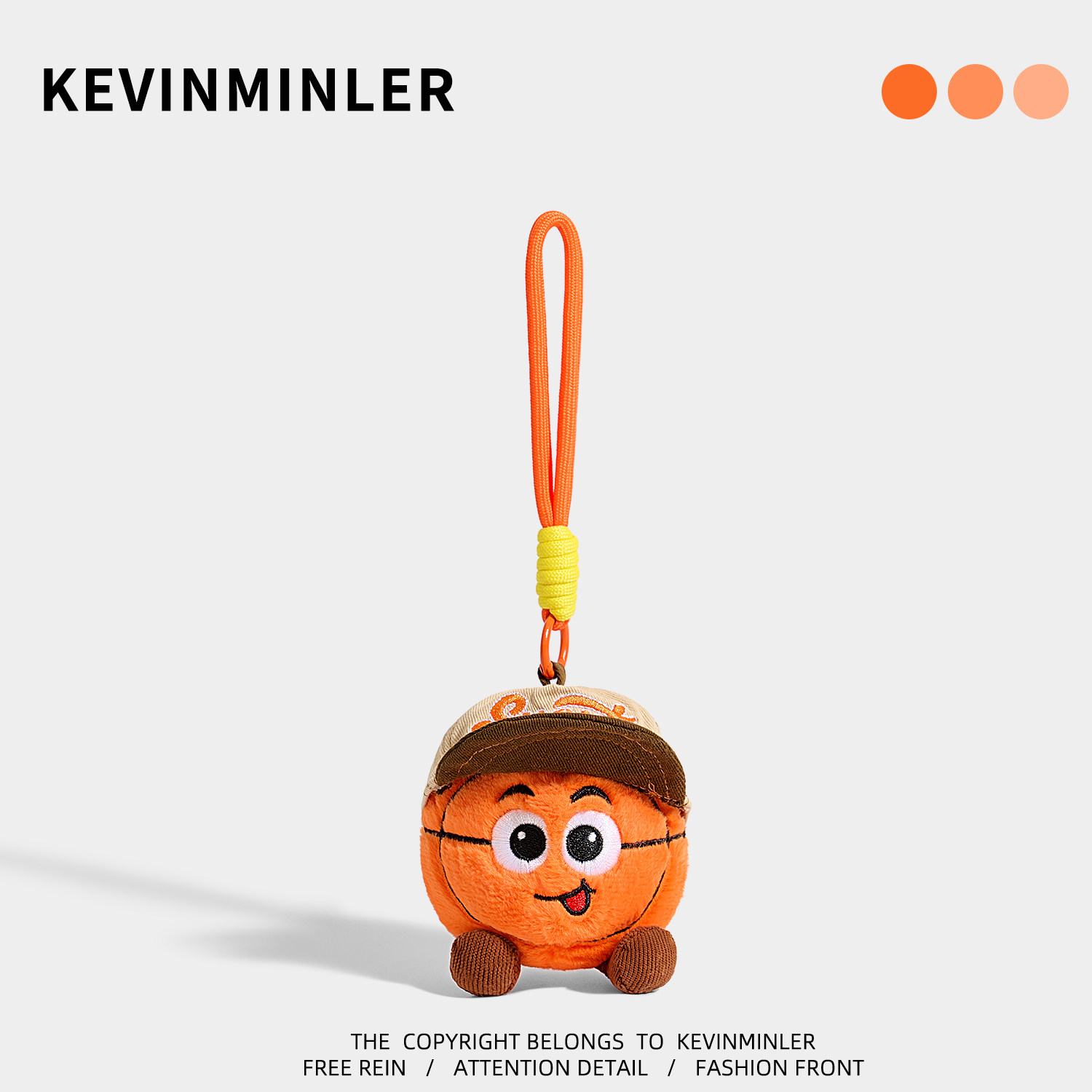 KEVINMINLER原创帽子篮球包挂件书包高级感小众钥匙扣车挂饰礼物图片