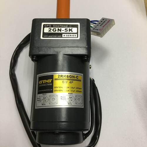 GPG GEARHEAD 2GN5K减速机 H SERIES 2RK6GN-C阻尼电机 台邦马达