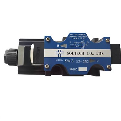全新台湾筌达SOLTECH电磁阀SWG-03-3C2 SWG-03-3C4油压阀