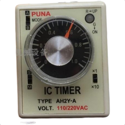原装PUNA面板式时间继电器IC TIMER TYPE AH2Y-A VOLT.110/220VAC