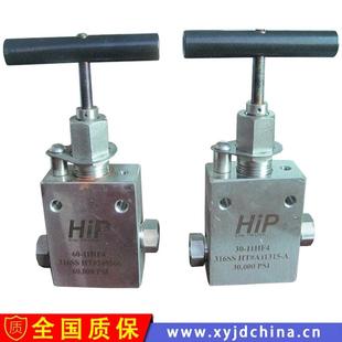 超高压不锈钢手动直通针阀高压三通针阀上海供应