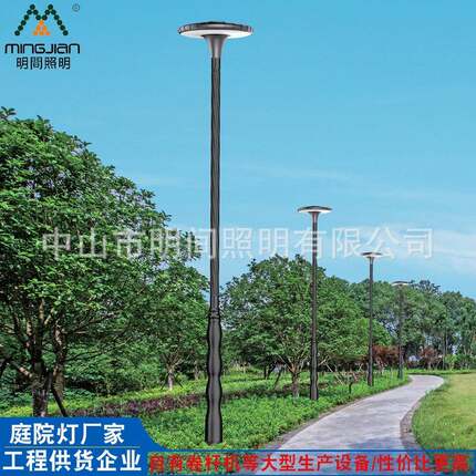 厂家欧式庭院灯户外草坪LED别墅小区景观花园照明庭院灯3米