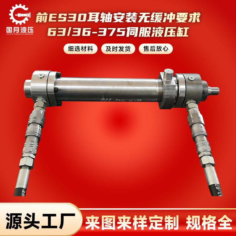 前ES30耳轴安装无缓冲要求63/36--375伺服液压缸力士樂液壓油缸
