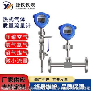 一体式 厂家供应热式 插入式 管道式 气体流量计 气体质量流量计