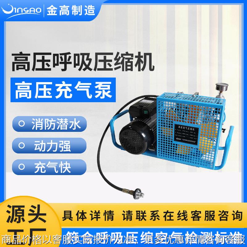 消防潜水空气压缩机移动正压式空压机小巧便捷低噪空气填充泵气泵