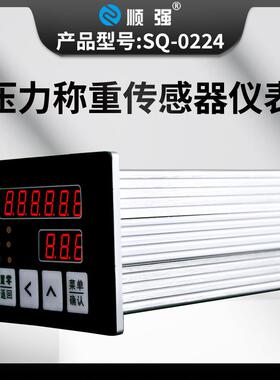 现货压力称重传感器仪表高精度数显RS232485模拟量0~10V