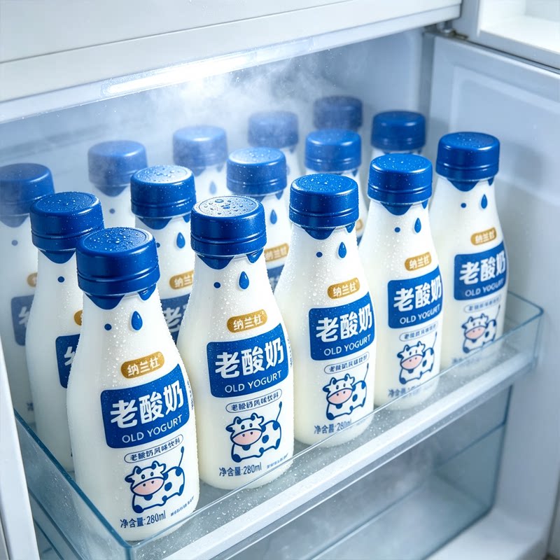 原味老酸奶饮品24瓶*280ml新品特价常温老酸奶原味学生早餐营养奶