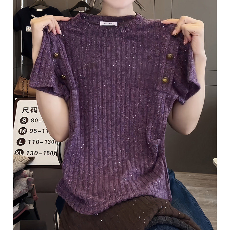 韩版长袖针织衫女春秋T恤小个子短款显瘦内搭外穿气质打底衫上衣,女装/女士精品,大码内搭,淘宝优惠券,粉丝福利购,淘宝优惠卷