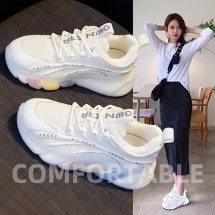 轻便减震运动跑步棉花糖防滑排球网球鞋 德国羽毛球鞋 新款 四季 女款