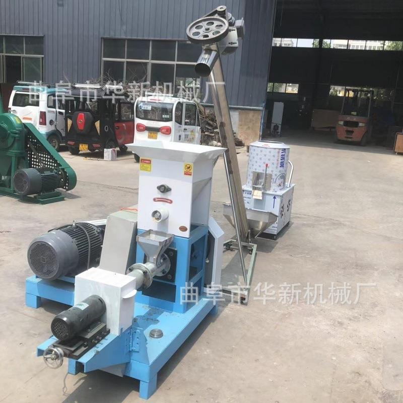 狗粮猫粮膨化机动物饲料加工设备饲料膨化机鱼虾牛蛙漂浮饲料机