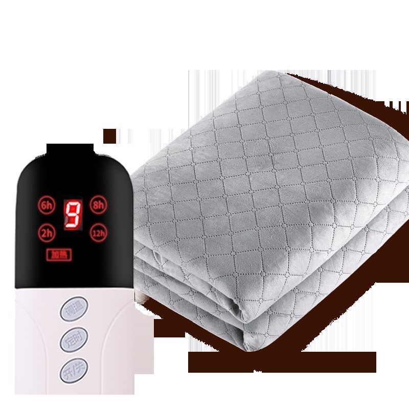 水暖毯电热毯单人双人双控调温智能安全电褥子防水热毯电褥子电热