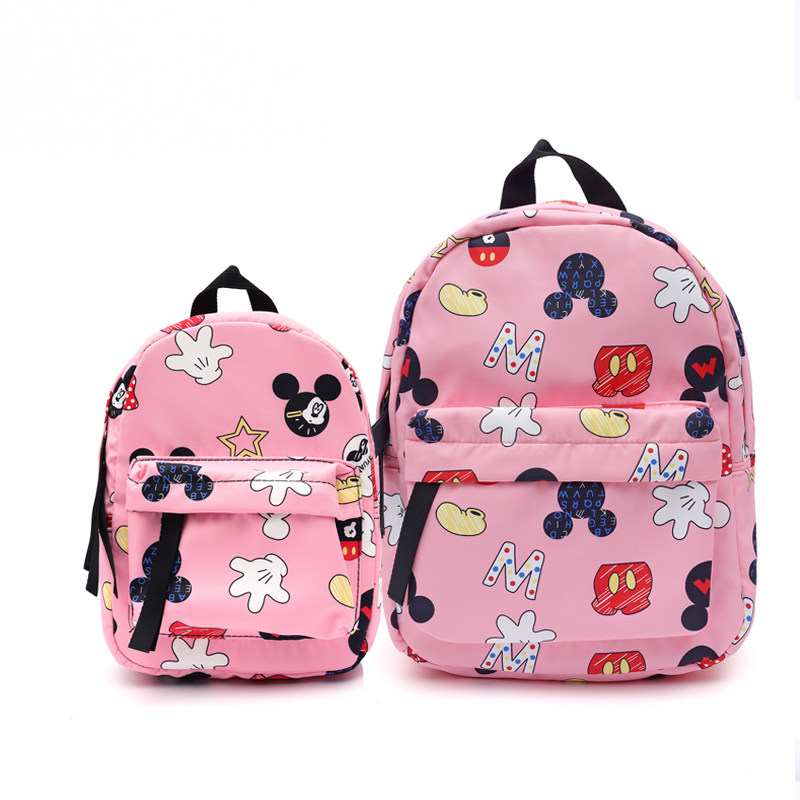 幼儿园书包女童2岁3岁4岁5岁6岁粉色米尼女孩子超轻防水卡通书包
