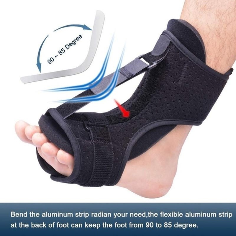 1pc Adjustable Plantar Fasciitis Night FLoot Splint Drop Ort