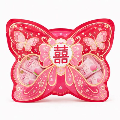徐福记白桃味棉花糖喜糖结婚伴手礼婚庆喜宴喜事独立包装官方正品