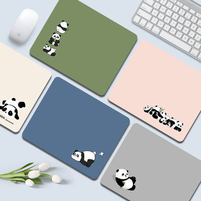 卡通熊猫创意简约鼠标垫
