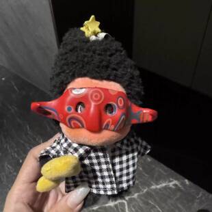 收手吧阿祖!星星人娃衣好梦气象局系列阿祖面具潮玩毛绒着替配饰