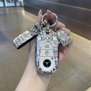 gla壳glc扣 gle 适用奔驰钥匙套新e级e300l车c级c260l a200l包glb