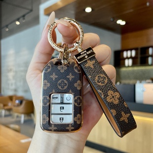 适用本田钥匙套九代半雅阁crv思域xrv缤智飞度凌派杰德车折叠壳扣