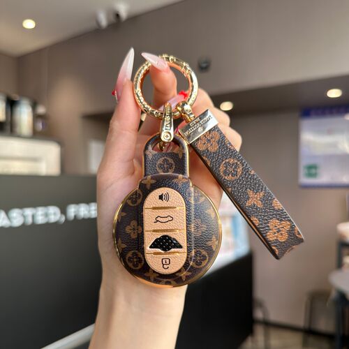 适用宝马mini钥匙套countryman cooper钥匙扣f54f55f56F60壳套女