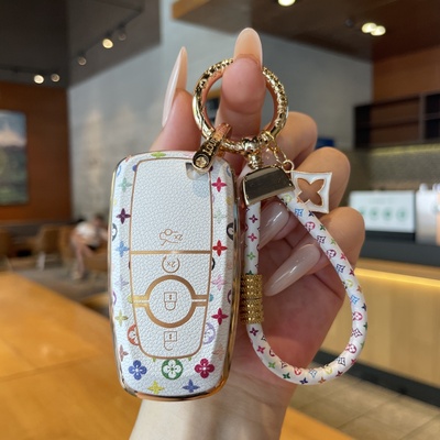 林肯飞行家钥匙套林肯Z冒险家领航员MKC航海家MKX大陆MKZ车包壳扣