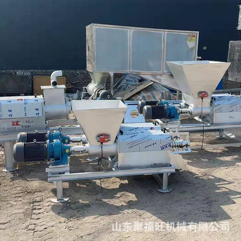 牛猪粪螺旋式分离机养殖场用粪污脱水机滚筒式微滤机固液分离机