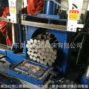 4040金属锯床卧式 整捆工地钢筋切割锯床 4240双立柱带锯床