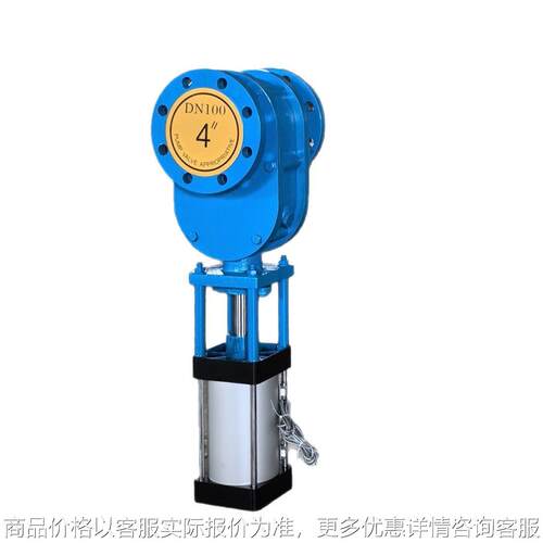 MY642D-10Q气动双闸板阀（陶瓷/合金）陶瓷阀防泄漏耐磨