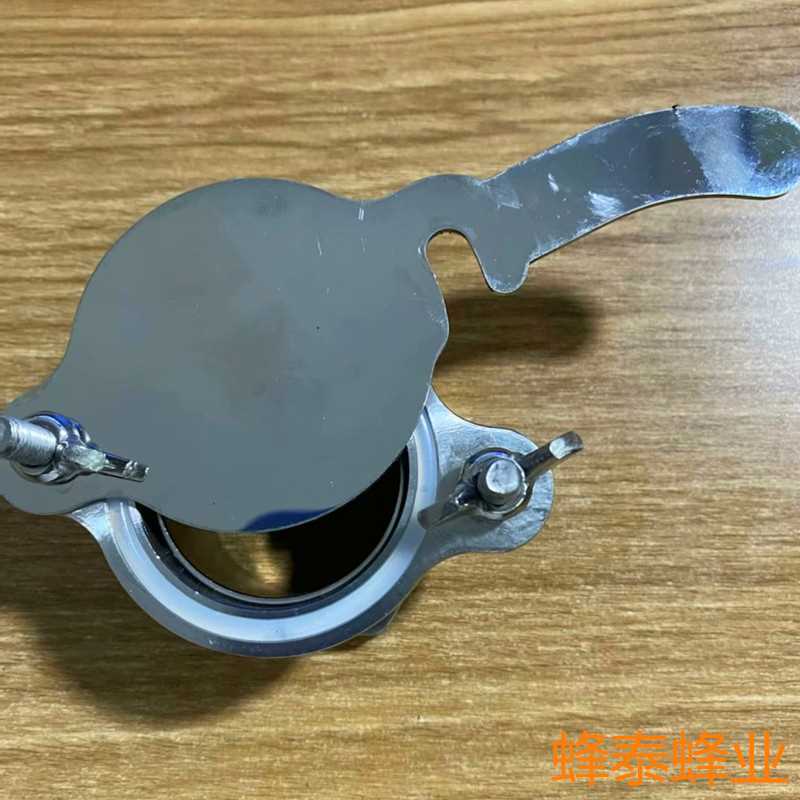 不锈钢亮光弯把流蜜 摇蜜机流蜜口 弯把亮光流蜜口