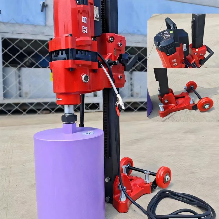 双高大功率水钻机混凝土取芯打眼器空调钻孔机开孔机器无刷台式机