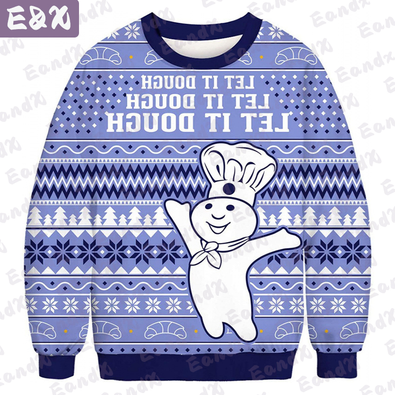 Sublimation Women Hoodies Long Sleeves Christmas Sweatshirts