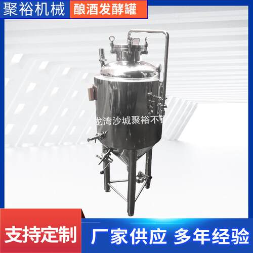 发酵罐精酿啤酒储罐自酿配套设备生啤果酒酿酒酒厂设备厂家货源
