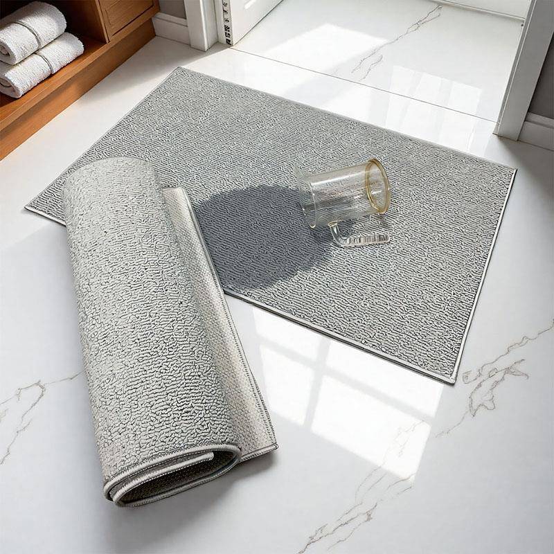 怡小淘微瑕品纯色脚垫浴室门口吸水地垫地毯防滑垫卫生间垫可机洗