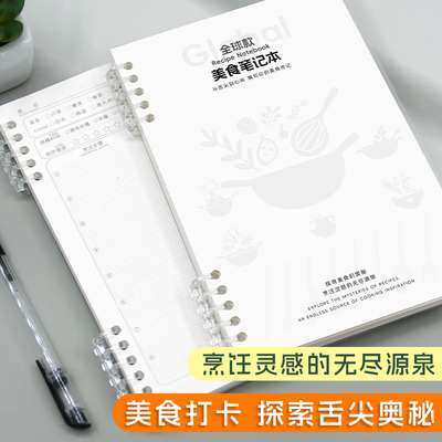 高小七美食笔记本烹饪记录本