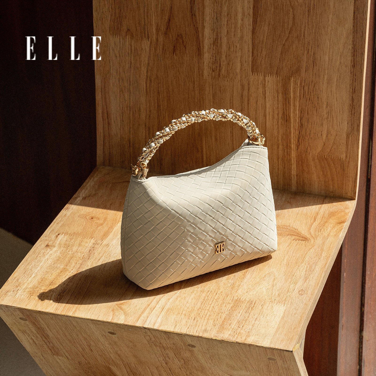 ELLE斜挎包轻奢小众通勤图片