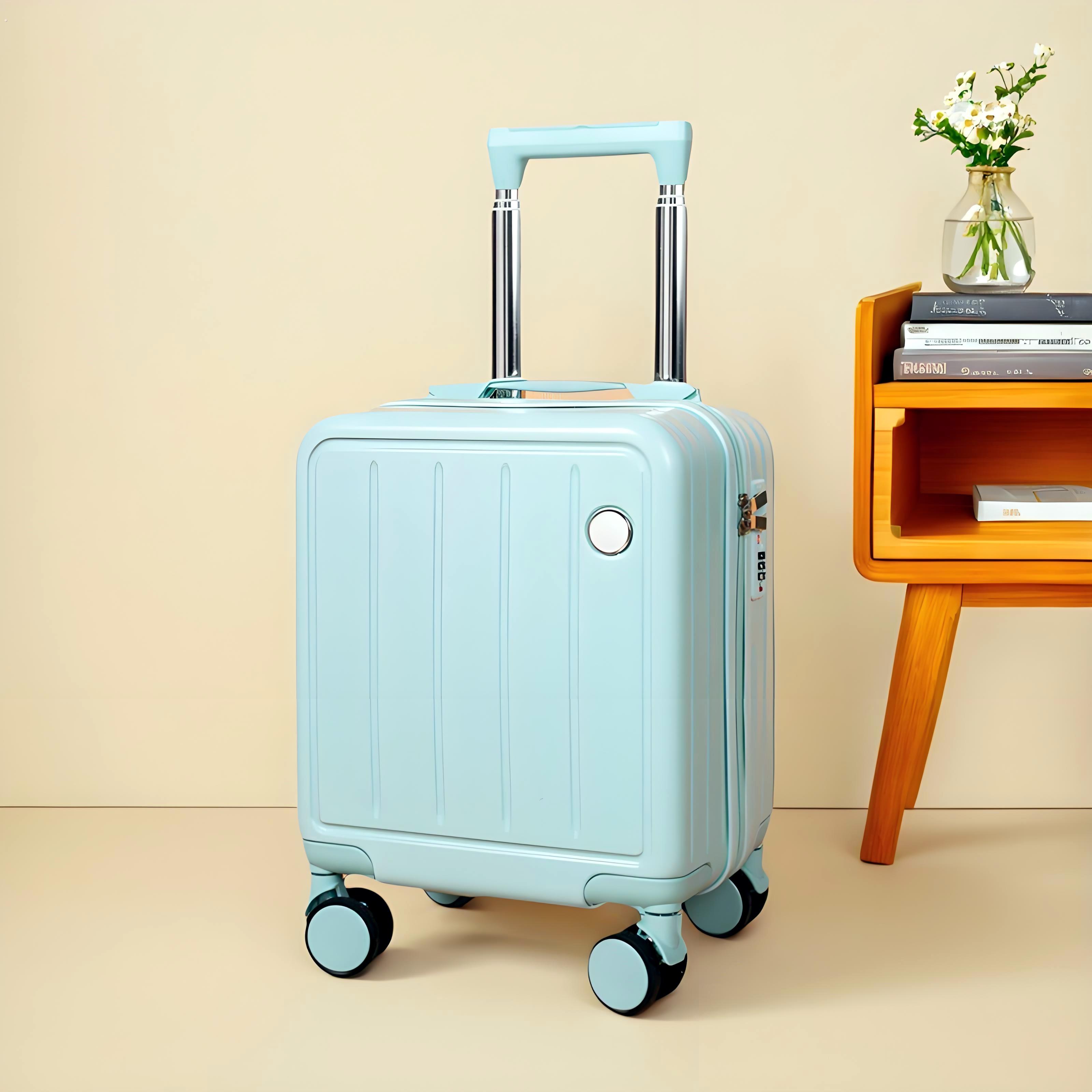 14寸行李箱小型拉杆箱春秋航空免托 讬运登机箱轻便携密码13寸旅