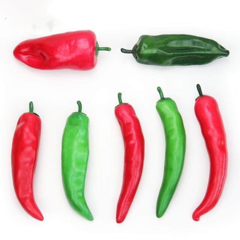 仿真辣椒假青红辣椒蔬菜道具装饰摆件模型冰箱橱柜展示摄影早教,玩具/童车/益智/积木/模型,儿童食玩,淘宝优惠券,粉丝福利购,淘宝优惠卷