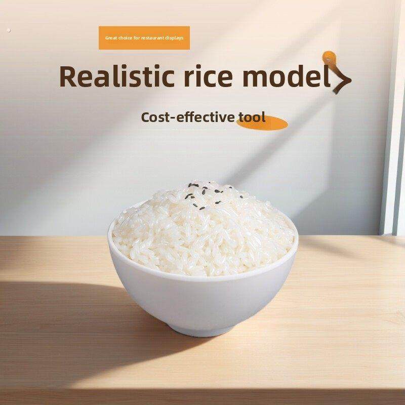 彷真米饭模型立体菜谱中餐食物道具餐饮装饰摆件树脂米饭食品定做,家居饰品,仿真水果,淘宝优惠券,粉丝福利购,淘宝优惠卷