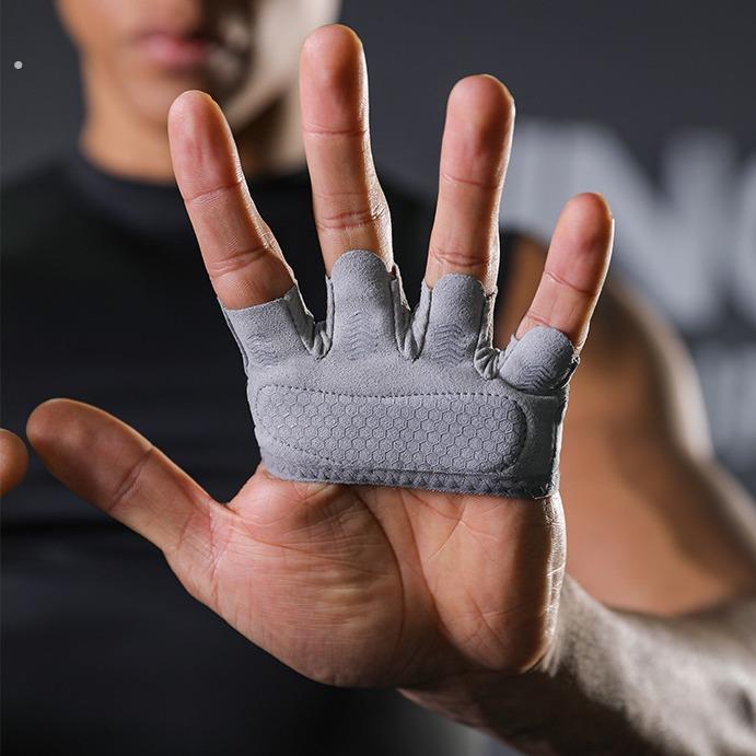 运动健身手套器械训练单杠引体向上半掌四指截防滑防起茧专业男女