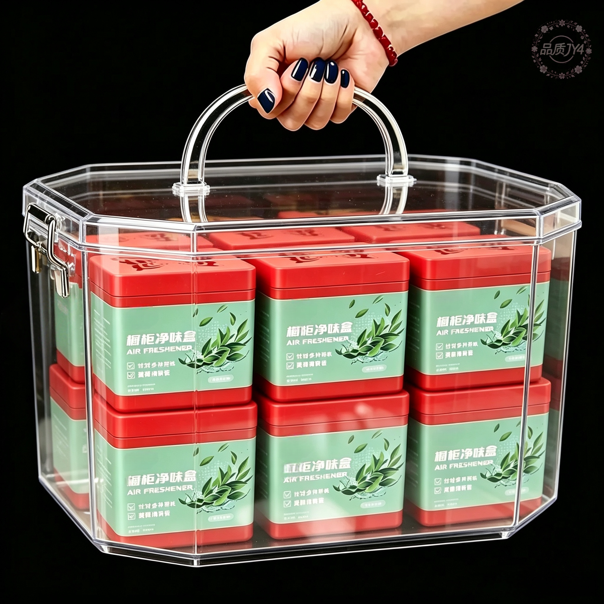 5罐橱柜净味盒除异味去味厨房水槽柜祛味神器油烟味除臭清新空气
