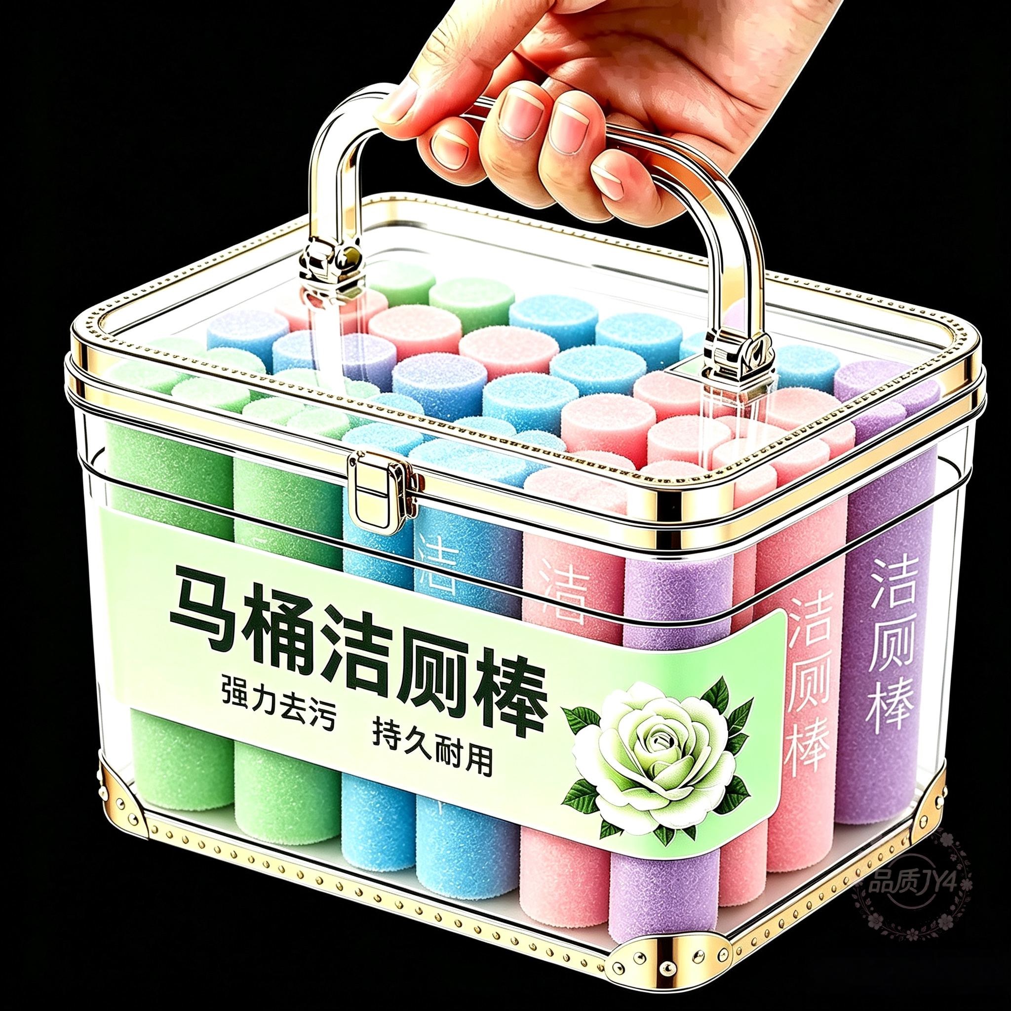 浓缩蓝泡泡洁厕棒除臭去异味