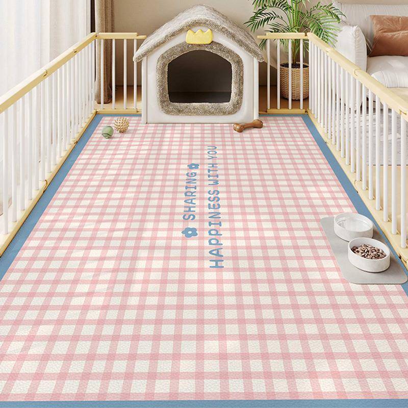 狗狗围栏垫子pvc皮革宠物通用地垫免洗猫狗睡觉防水防尿专用地毯