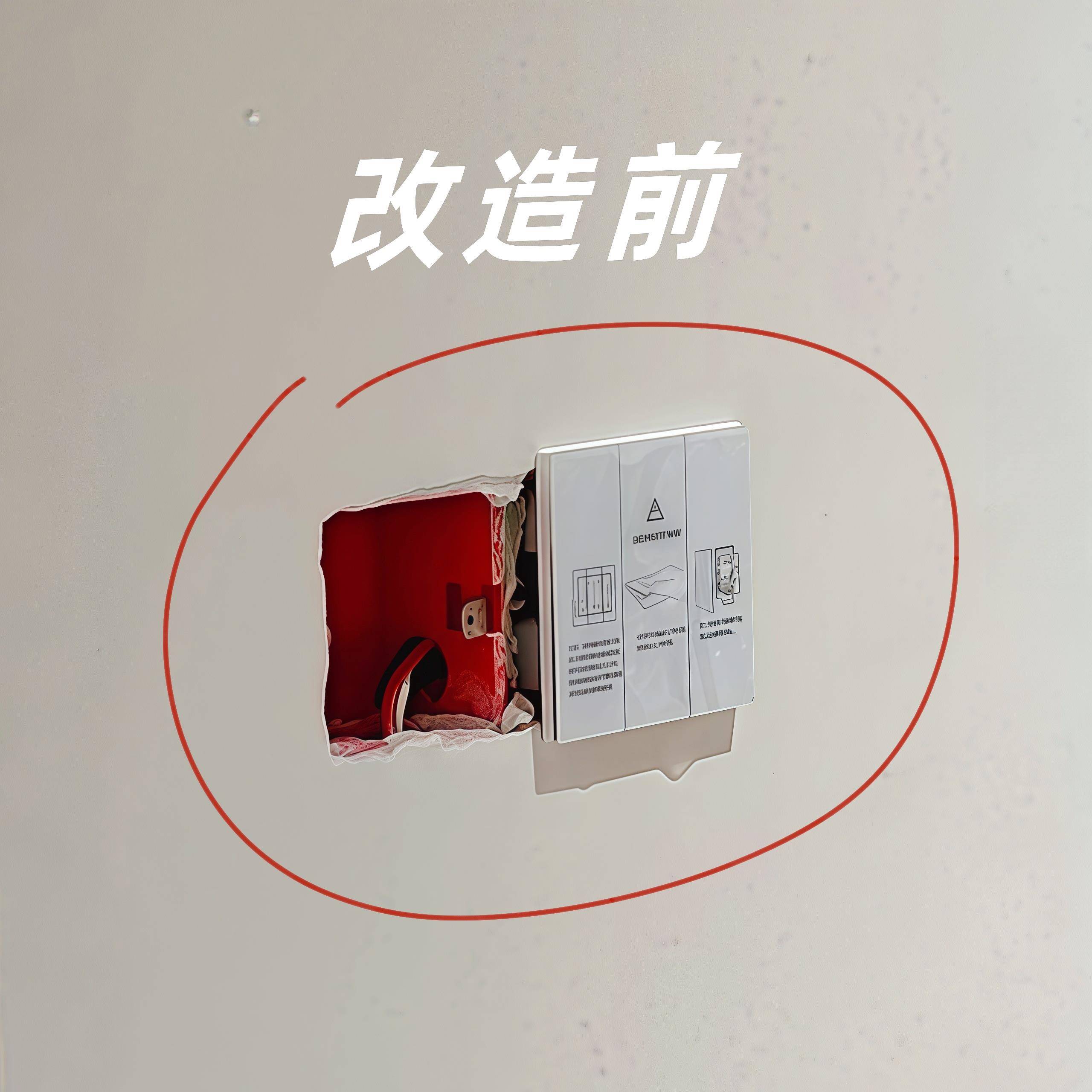 86面板遮丑盖装饰面板墙面遮丑装饰贴画diy猫和老鼠手办装饰
