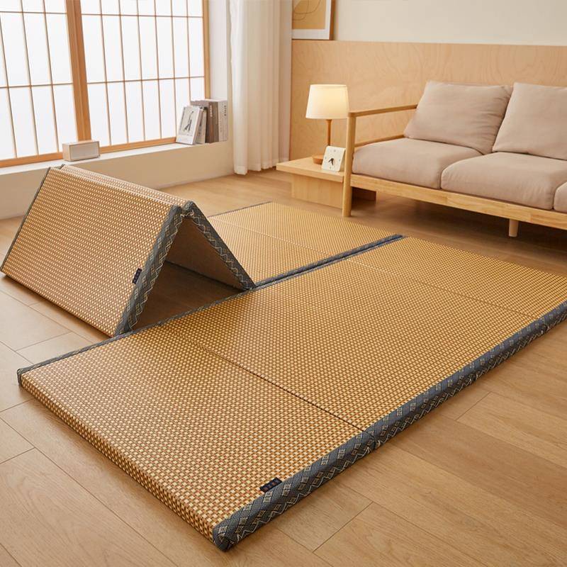 榻榻米床垫可定制椰棕硬垫家用卧室飘窗垫台垫藤席面可折叠地铺垫