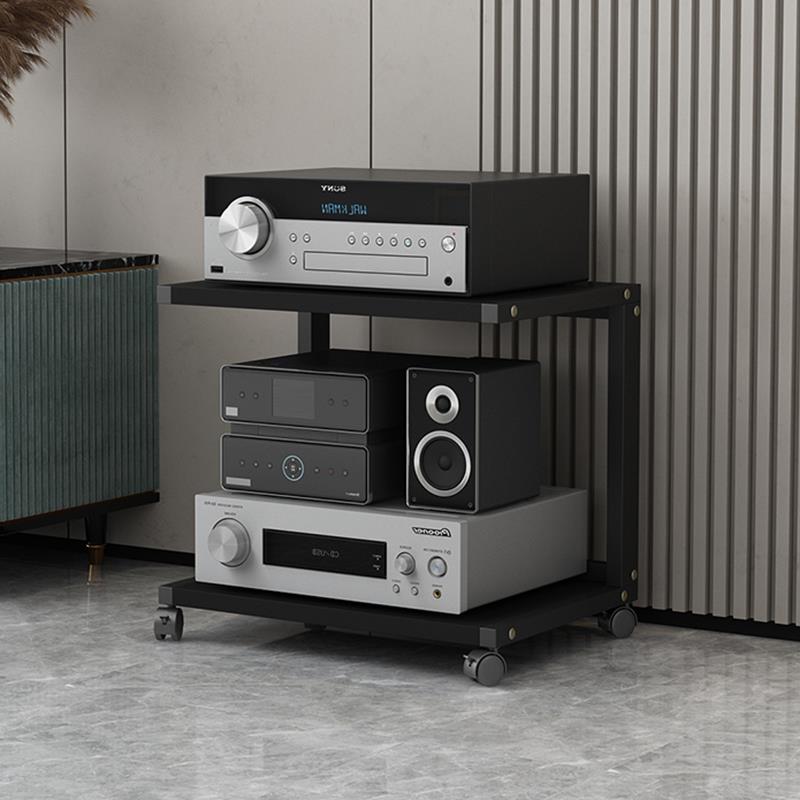 鑫惠声 功放机架胆机支架移动音响机柜发烧CD机混音器设备收纳层