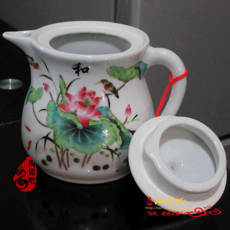 景德镇瓷器耐高温瓷油壶陶瓷酱油壶醋壶料酒壶调味壶特价清仓处理