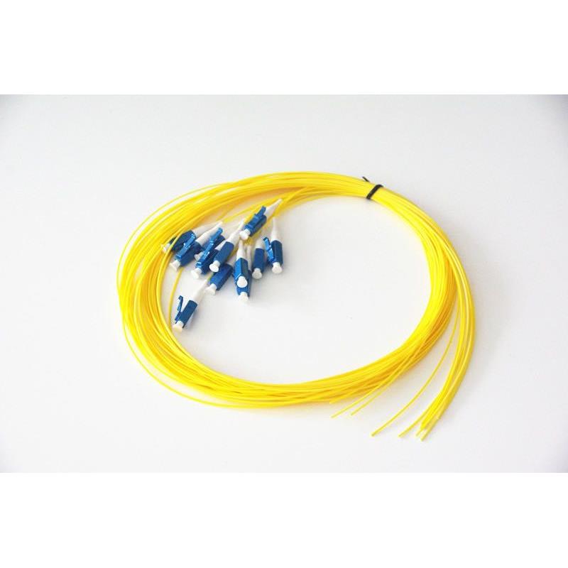 电信单模0.9mm裸纤LC小方头/多模SC裸纤尾纤光纤跳线尾纤支持定制