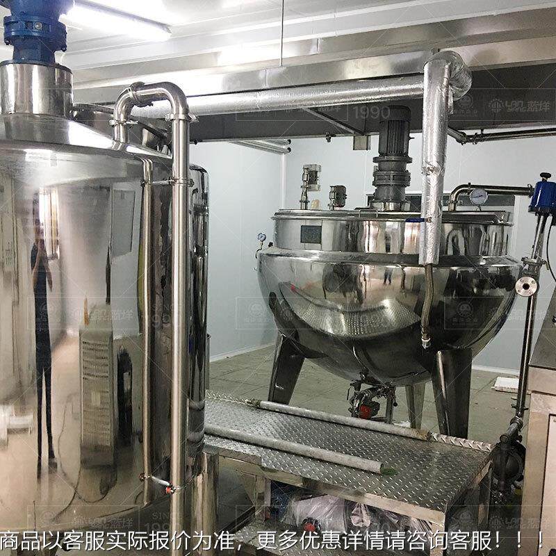 辣椒PAF酱加工酱机 全自动豆行瓣酱生线 咖产喱酱料星搅拌炒炒锅