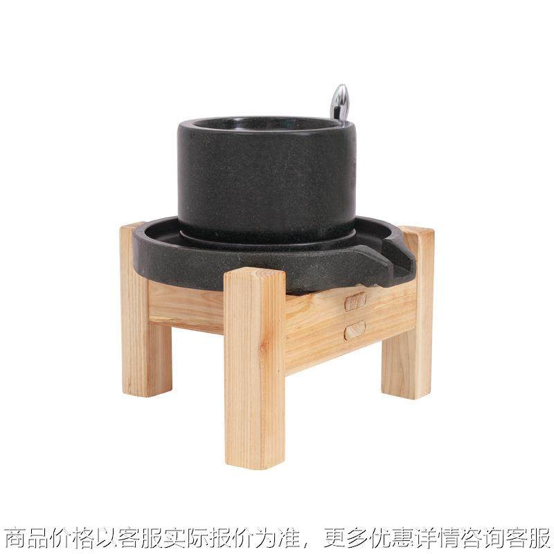 家用磨盘老石磨青石家用磨盘小石磨手工石磨家用迷你豆浆机,厨房电器,面条机,淘宝优惠券,粉丝福利购,淘宝优惠卷